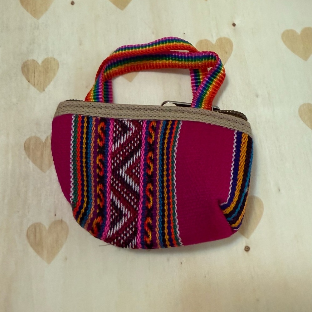 Peruvian Colorful Patterned Women's coin purse